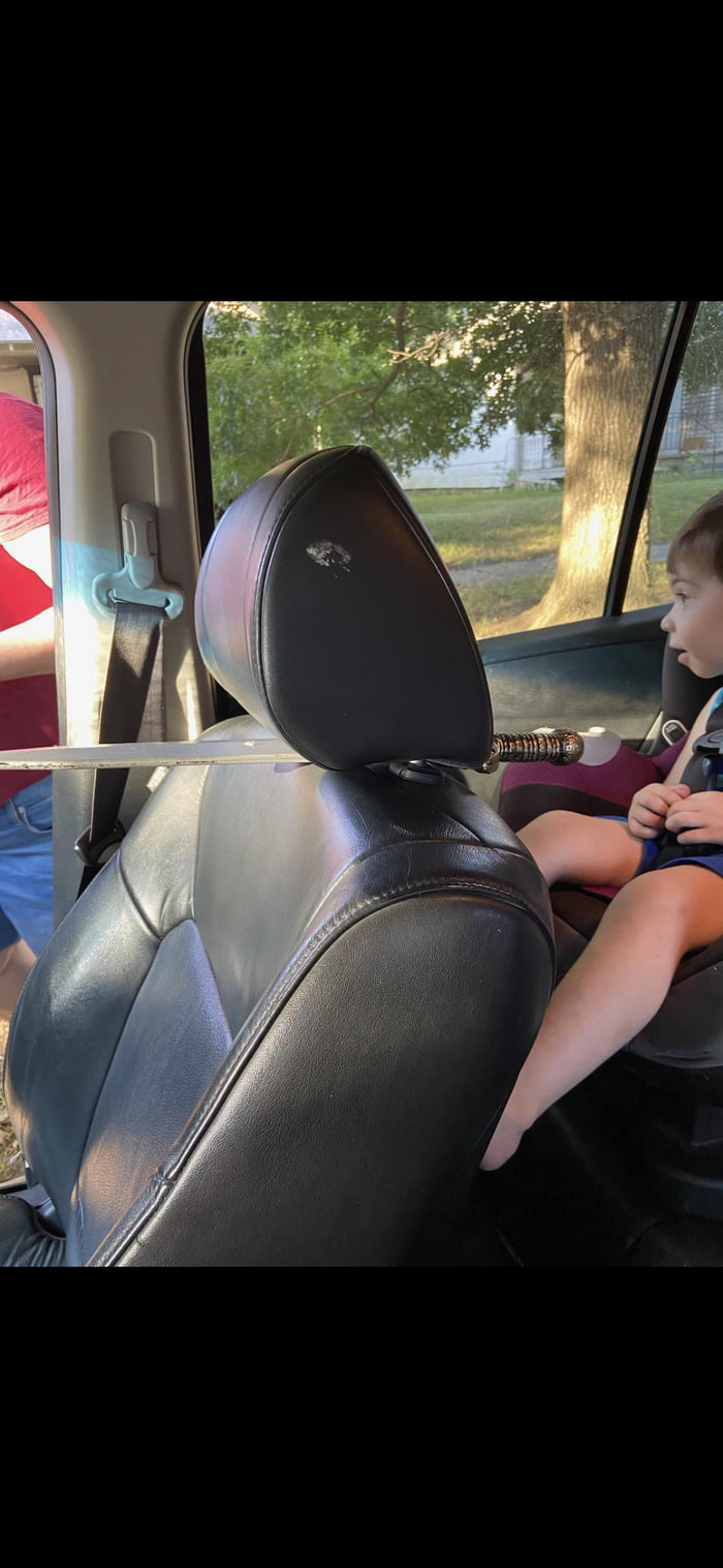 3 year old anxiously waiting to murder Trump supporter. Future meme?