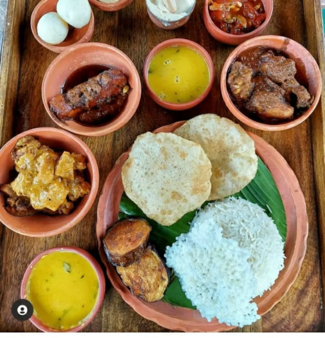A wholesale bengali thali
