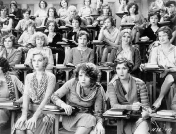 A women&rsquo;s college sex education class in 1929