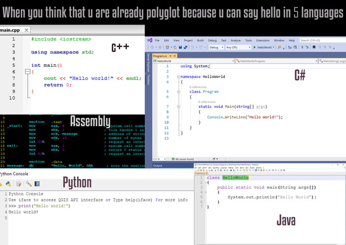 After two years studying ...