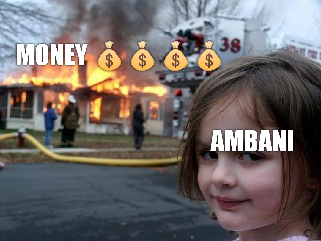 Ambani group , much money