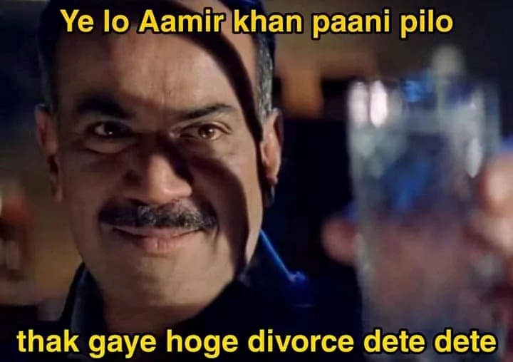 Amir bhai bas karo kuch hum single logo ke leye rakh do