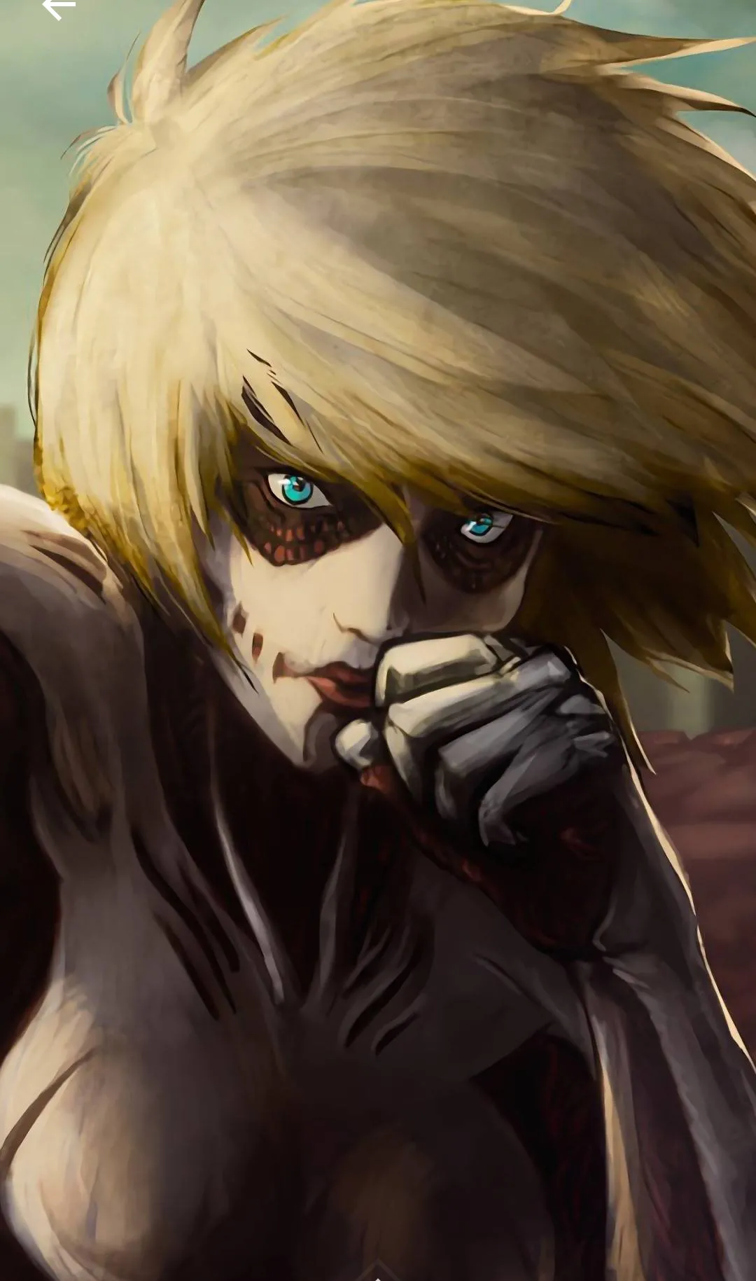 Annie as female titan fan art