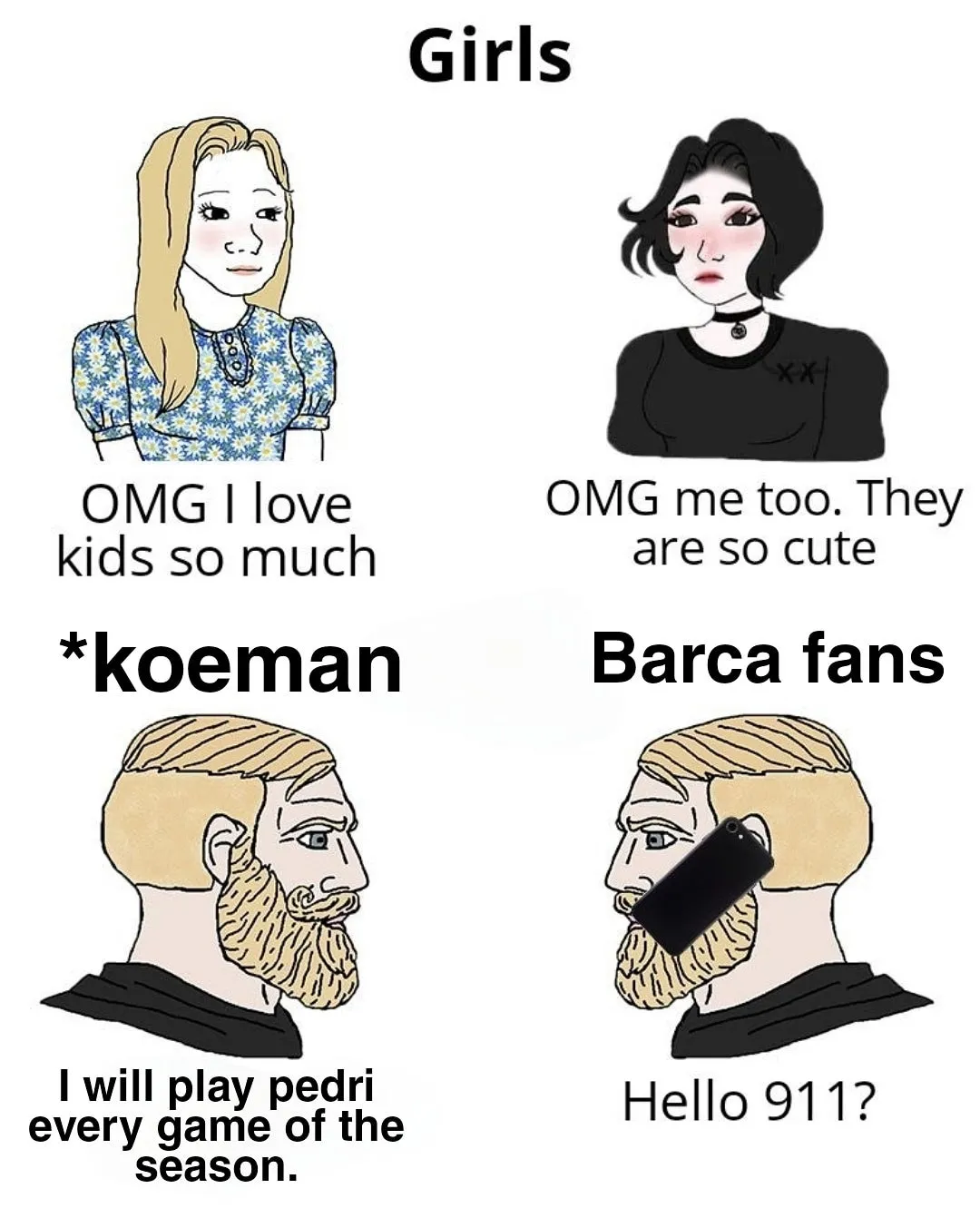 Barca fans right now