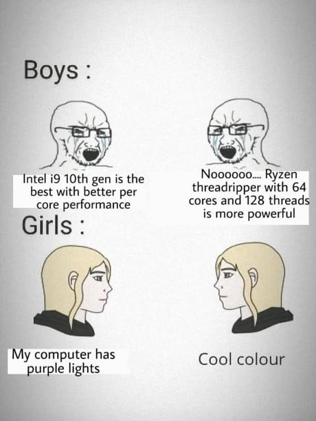 Basically pc gaming arguments