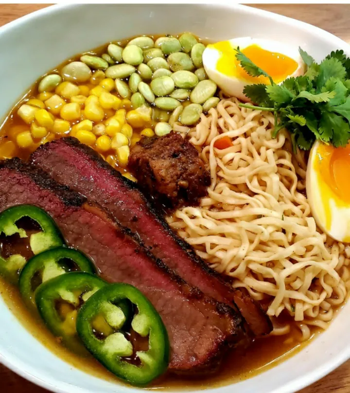 Bbq brisket ramen