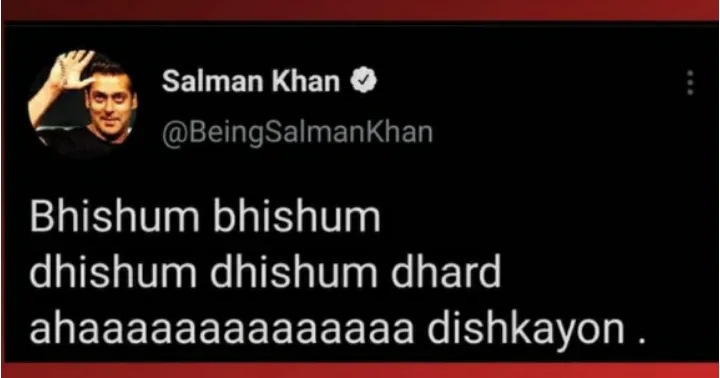 Bhai bhai bas karo aur mat hago