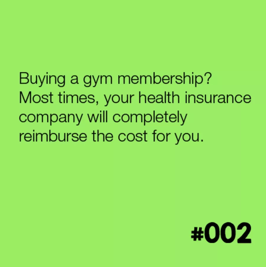 Buying a gym membership?