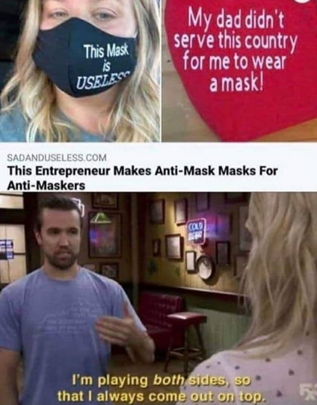 Can't trick the trickster.