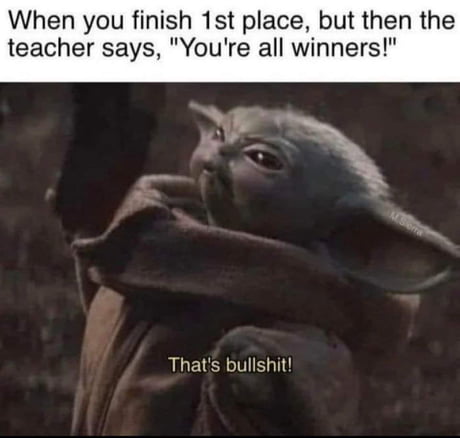 Cause everyone&rsquo;s a winner