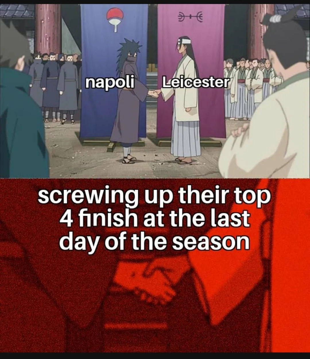 Chealsea and juventus are one lucky bastards