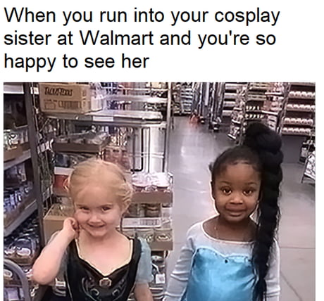 Cosplayers destined for each other