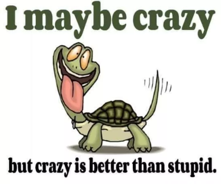 Crazy is better