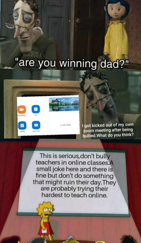 Don't be a jerk to teachers who really try hard