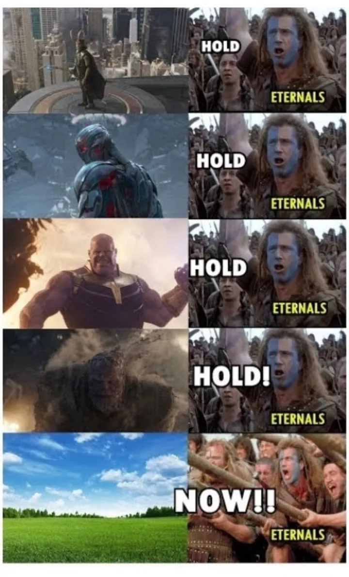Eternals are lit