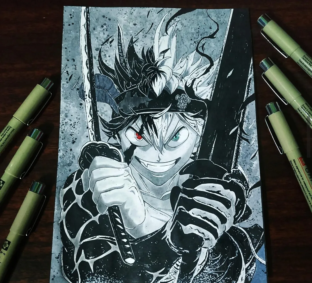 Fanart of asta(from black clover)