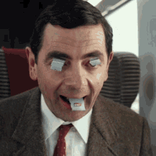 Funny Misterbeen face.