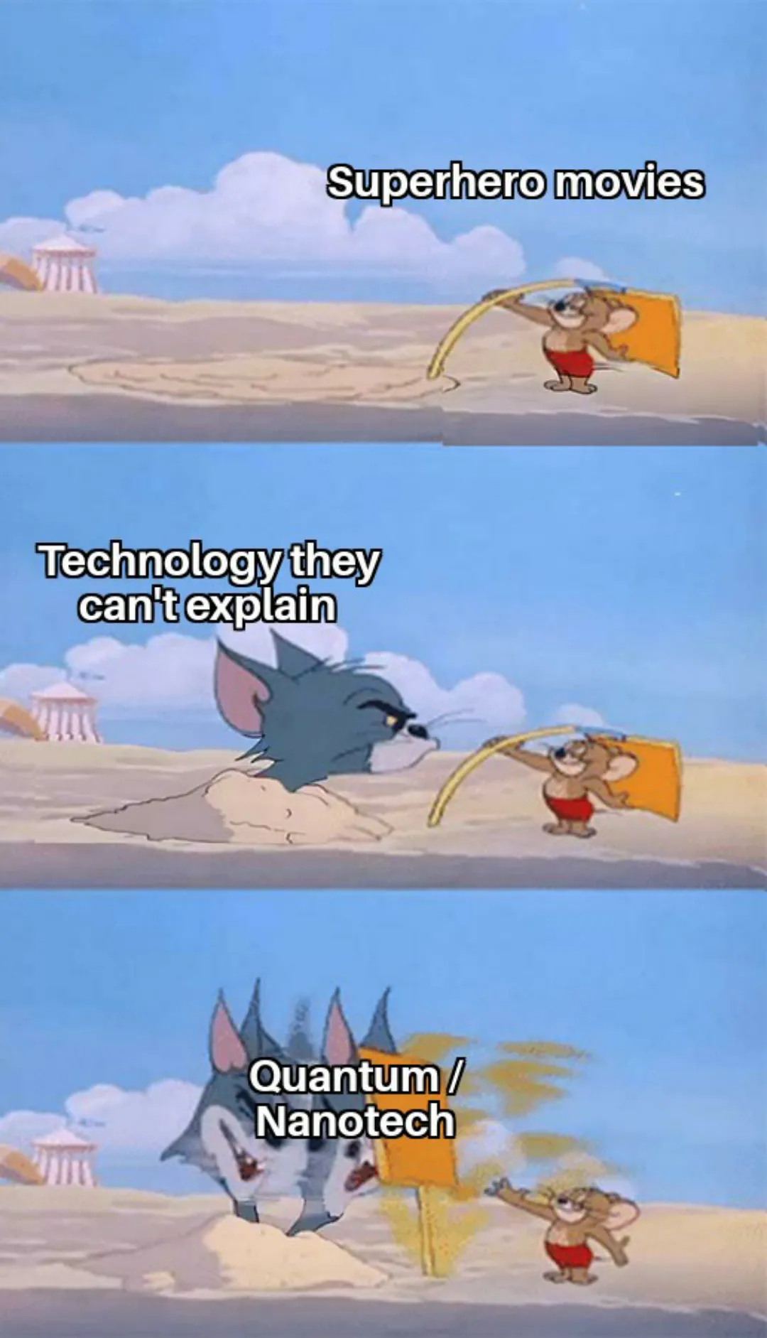 Funny Tom&Jerry meme.