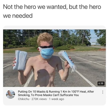 Giving everything for science.