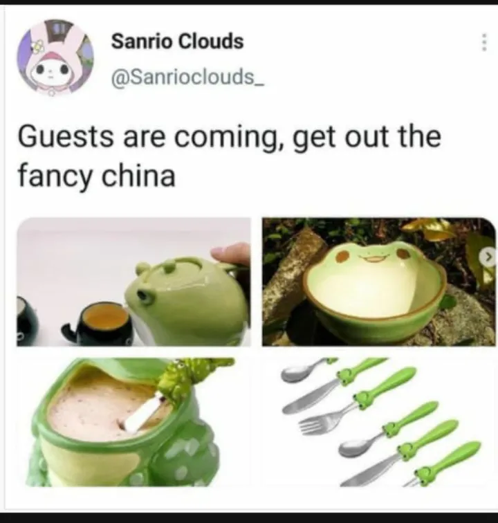 Guest are coming get out fency china