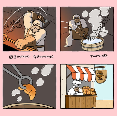 Guy: How tough are ya'? French people: