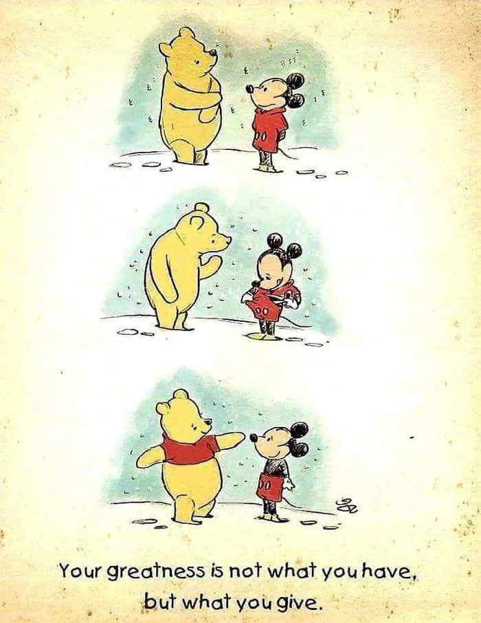 Had a rough time for the last weeks. And realized who is there and who is not.