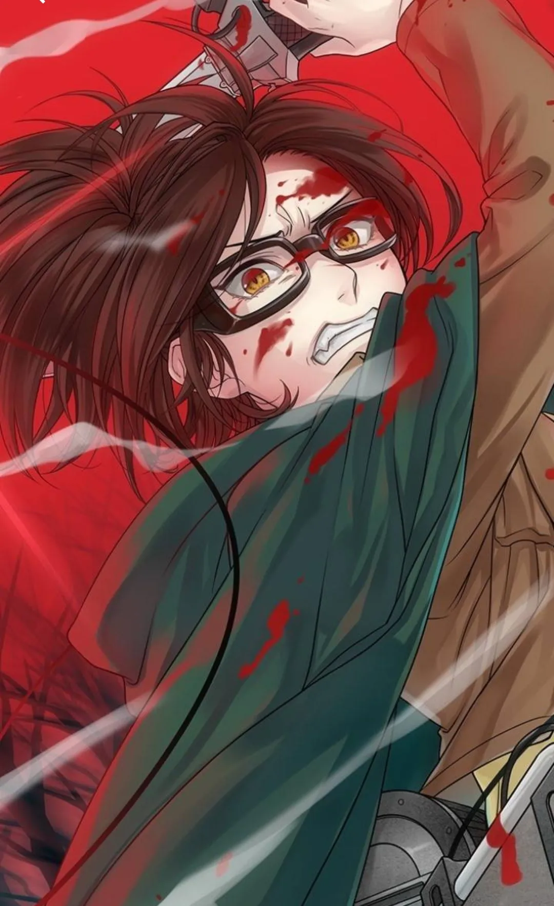 Hanji leader of scout regiment