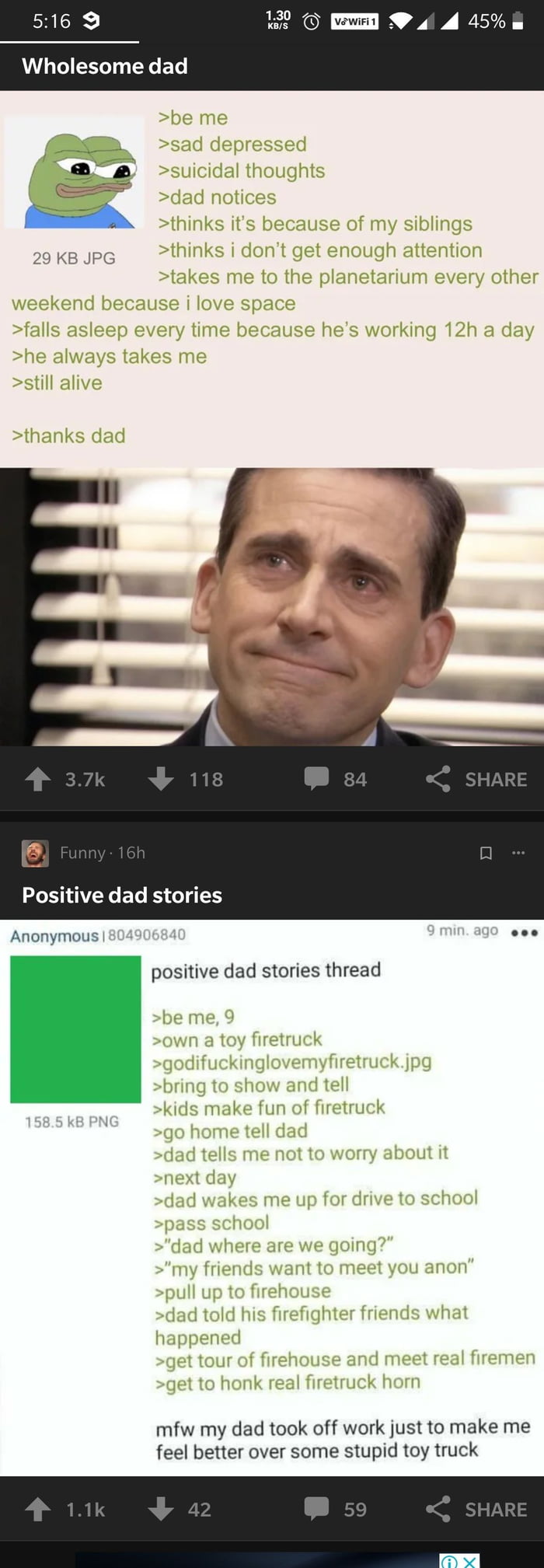 Hats off to dads everywhere (except the asshole dads)