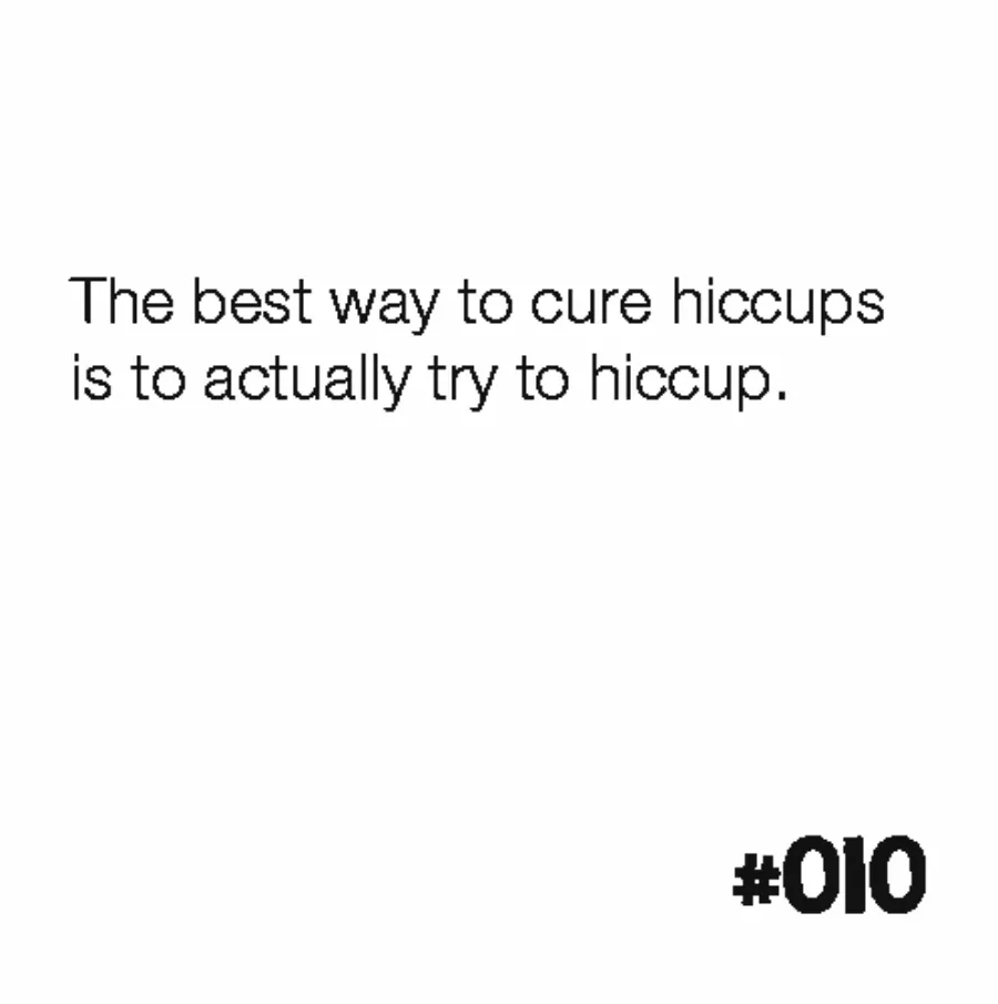 Hiccup tip