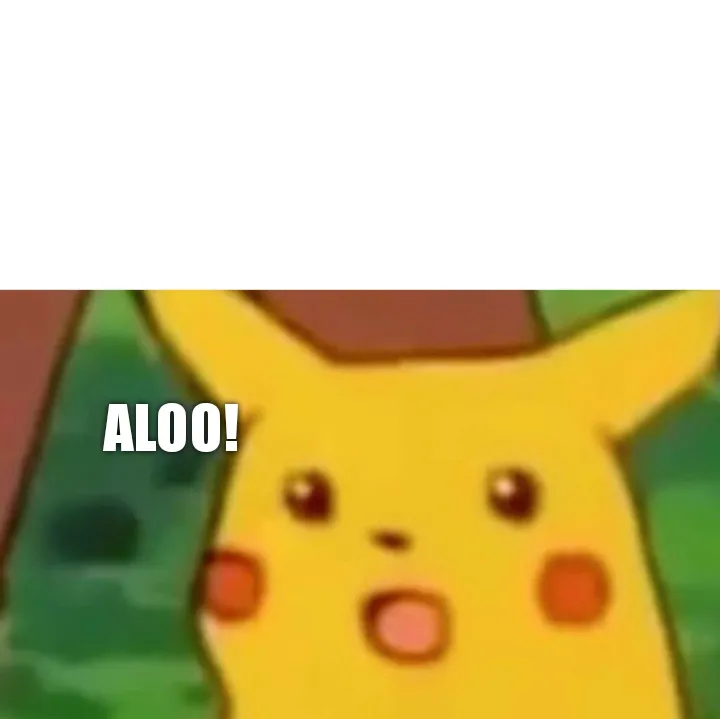 How did potato answer a phone call?