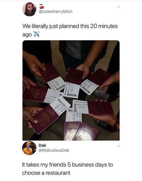 I am asking them 2 weeks before...