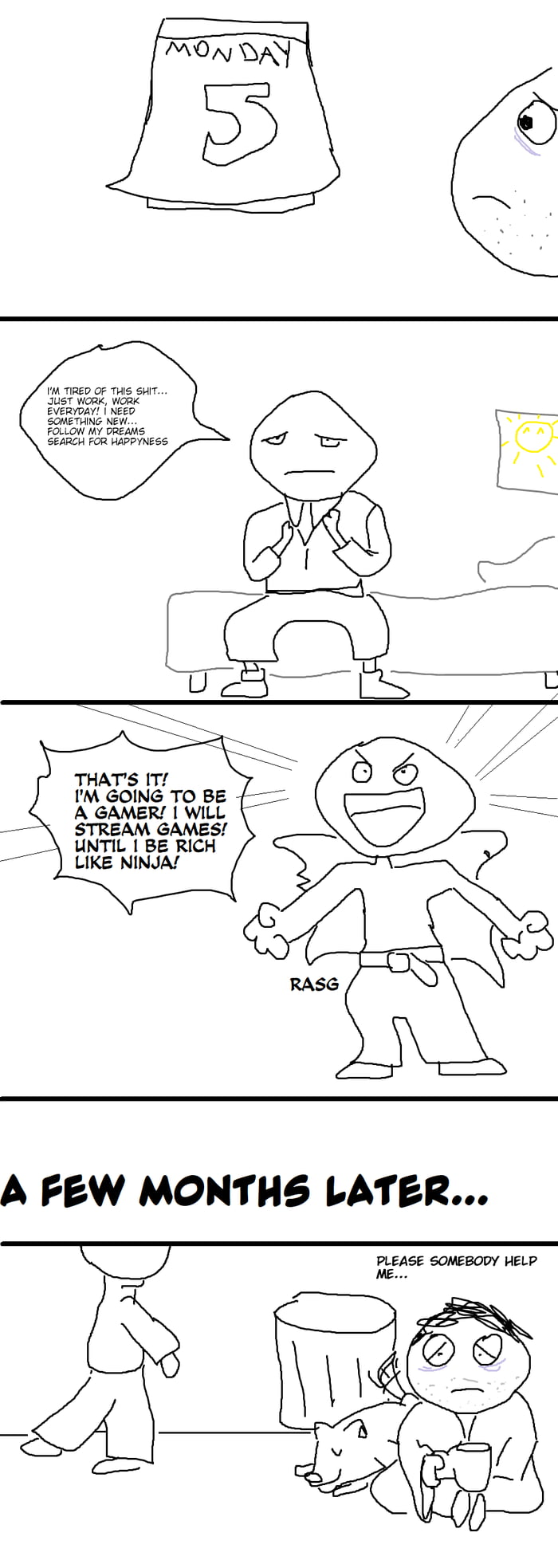 I wanna be a successful streamer!