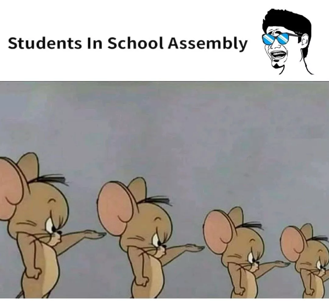 In school assembly