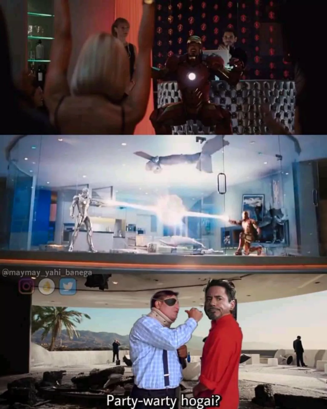 Ironman 2 Vs Golmaal