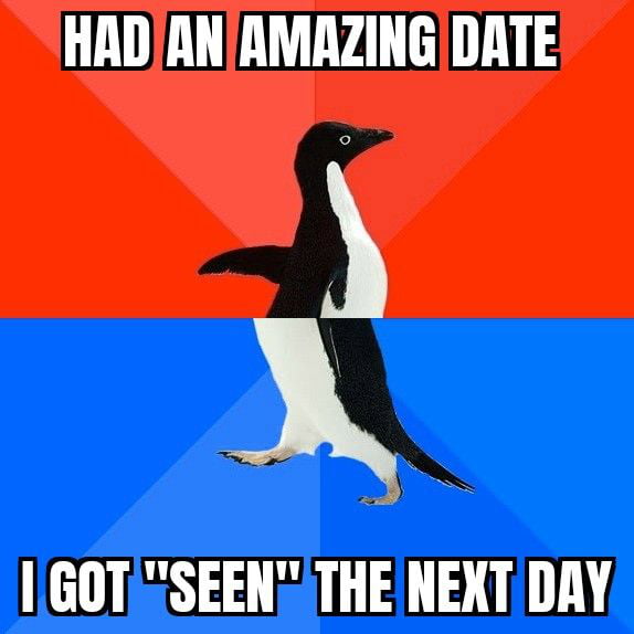 It's not you! It's me!