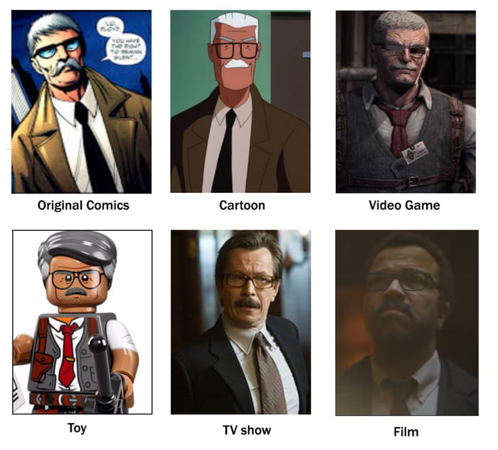 James Gordon adaptation