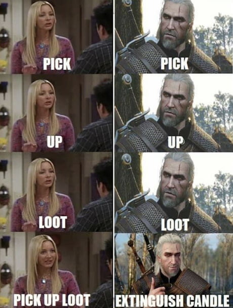 Just started playing witcher and this is pissing me off