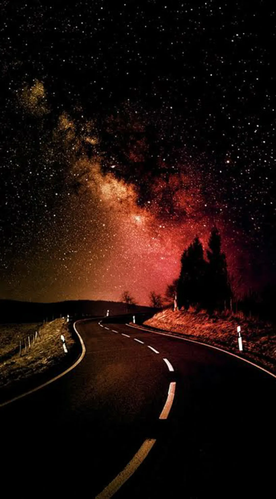 Late night starts shining wallpaper hd.