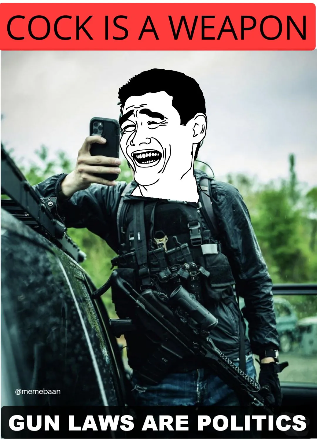 Let the cock speak for itself