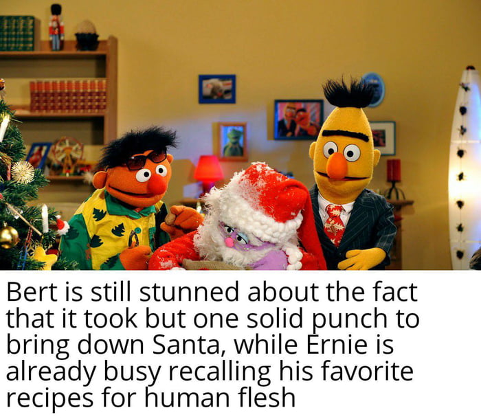 Let's play a game of Ernie &amp; Bert against humanity
