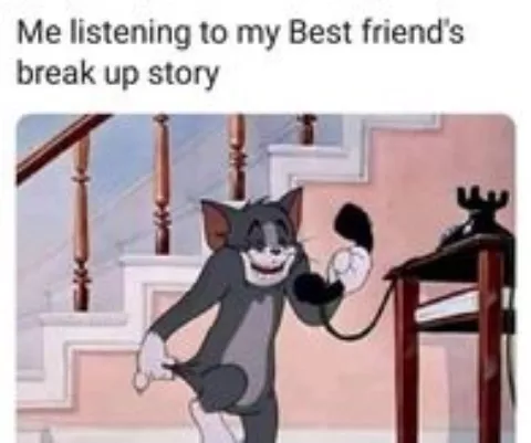 Listening to break-up stories