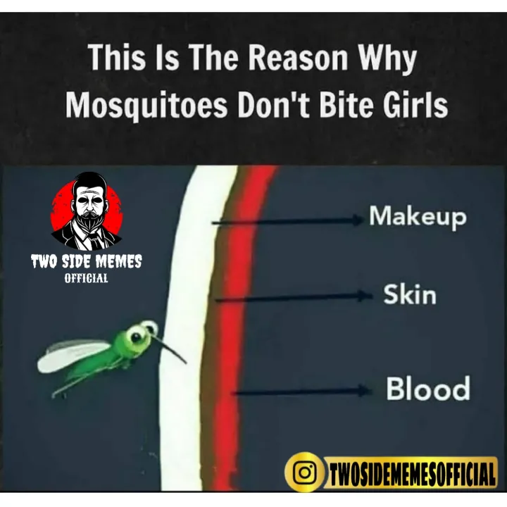 Makeup+skin+blood = 🔥😂