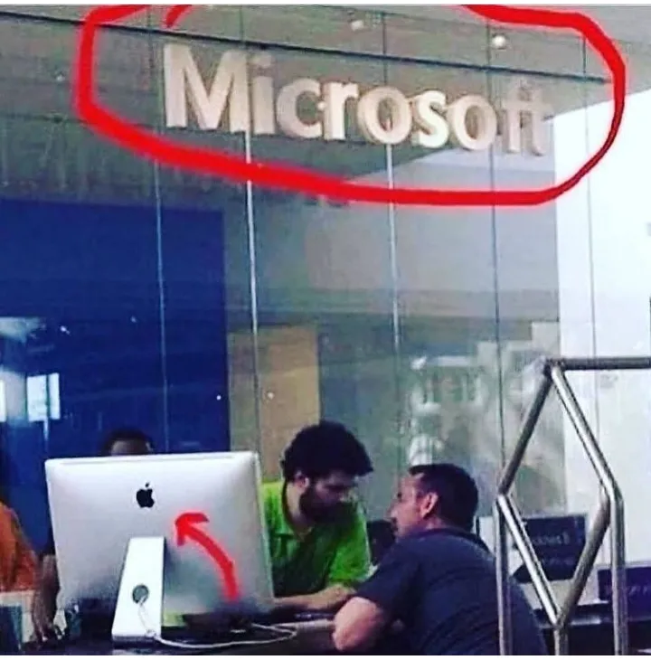 Microsoft apple