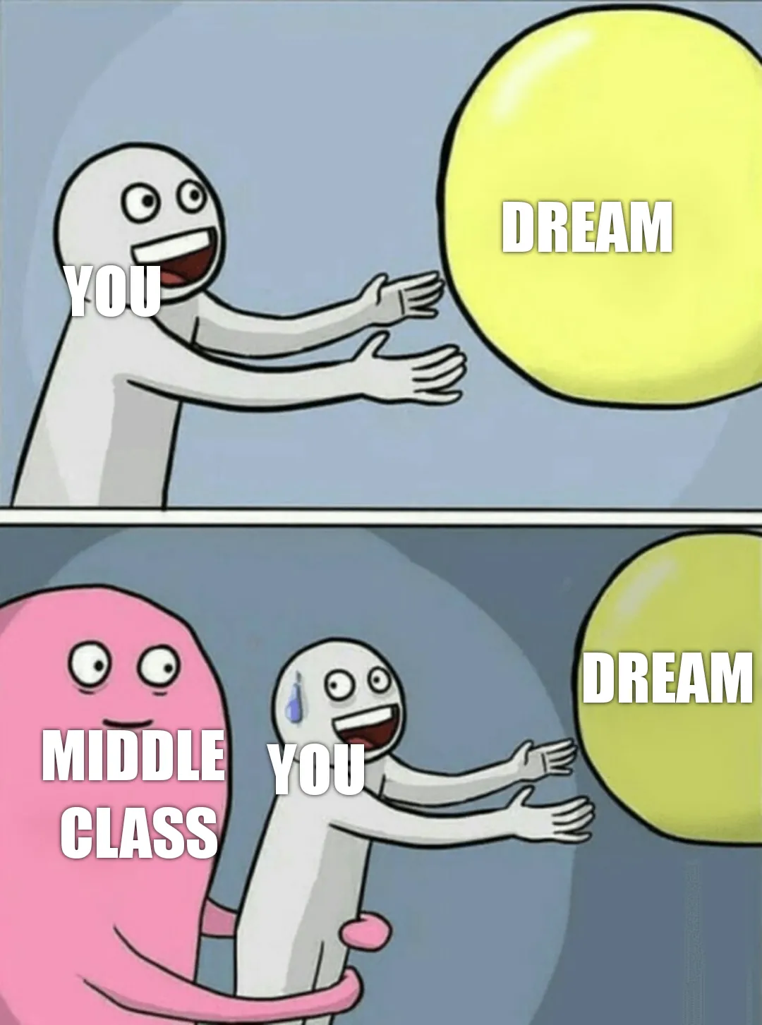 Middle class harsh reality