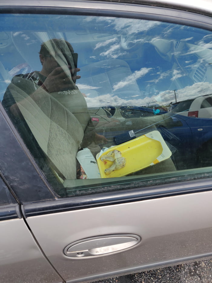 Mmmm. Raw chicken left in a hot car at the grocery store.