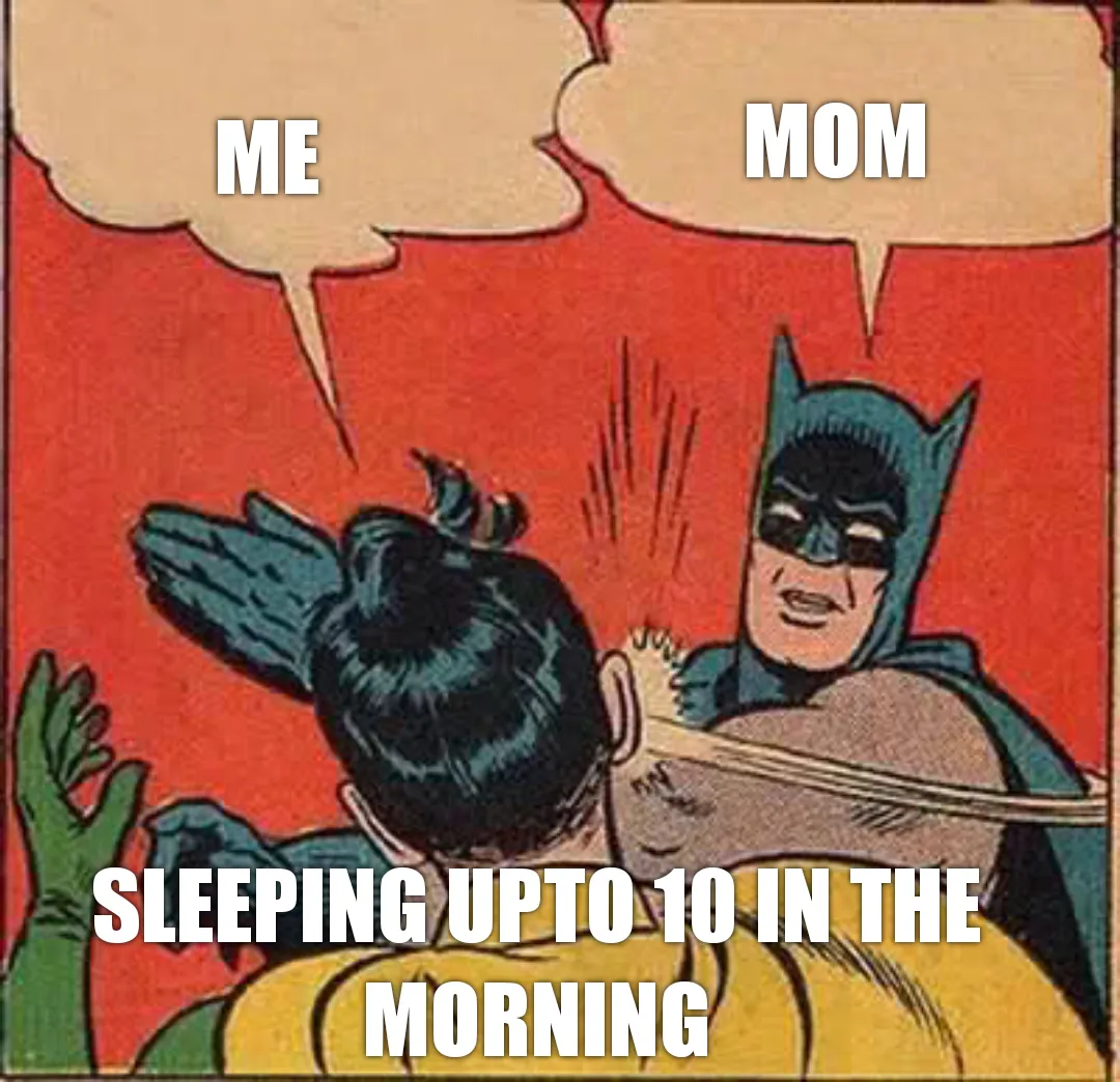 Mom vs me in relality