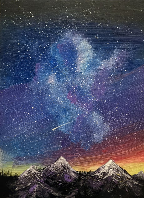 My first painting, do you like it?