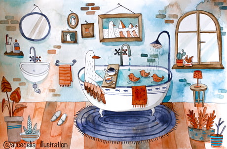 My gf makes watercolors illustrations and stories for children. She doesn&#039;t feel very talented, but imho she&#039;s and should invest in it.