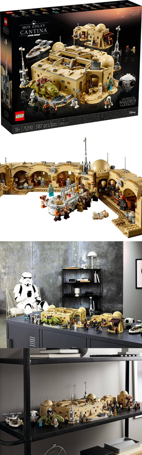 New Lego Set Mos Eisley Cantina look awesome !