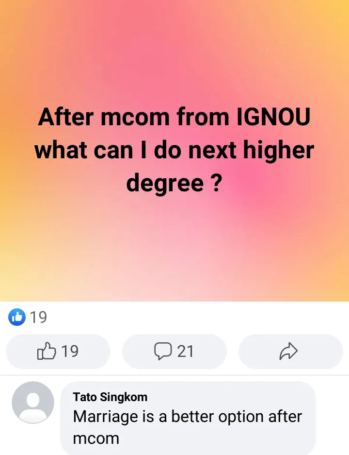 Next higher degree